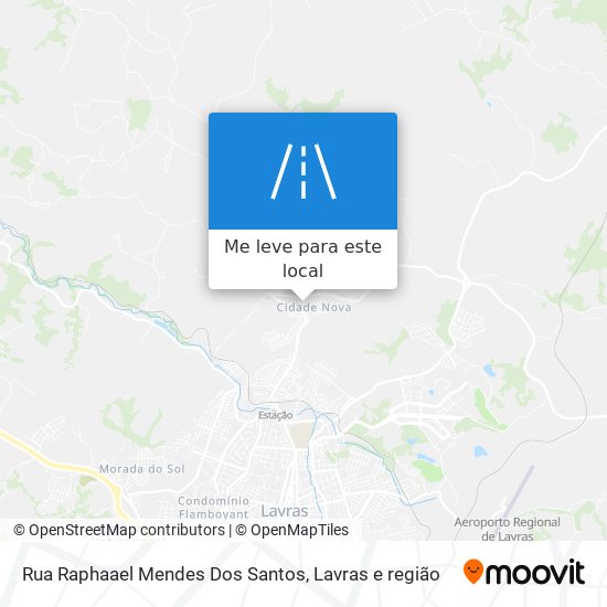 Rua Raphaael Mendes Dos Santos mapa