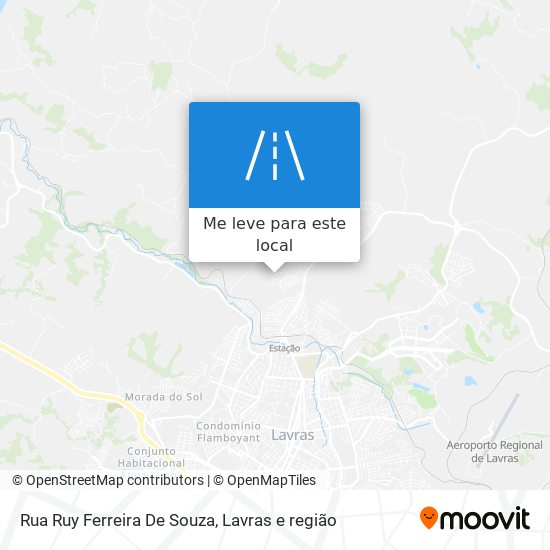 Rua Ruy Ferreira De Souza mapa