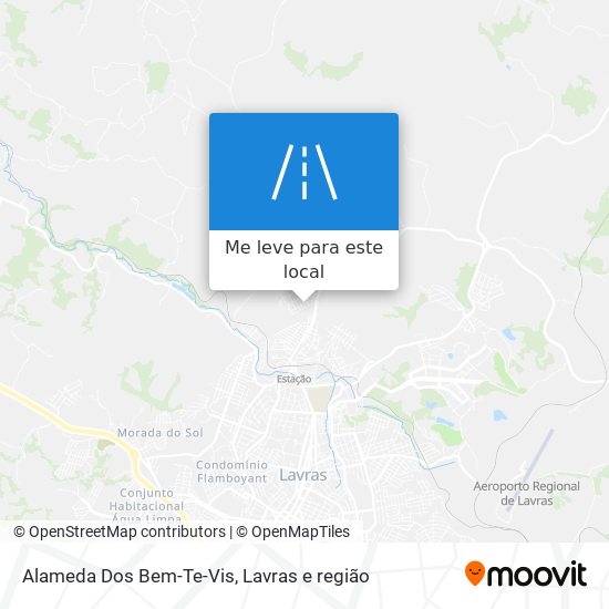 Alameda Dos Bem-Te-Vis mapa