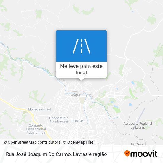 Rua José Joaquim Do Carmo mapa
