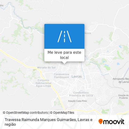 Travessa Raimunda Marques Guimarães mapa
