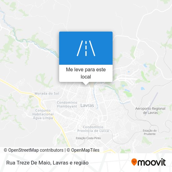 Rua Treze De Maio mapa