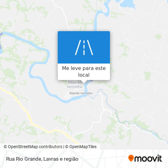 Rua Rio Grande mapa
