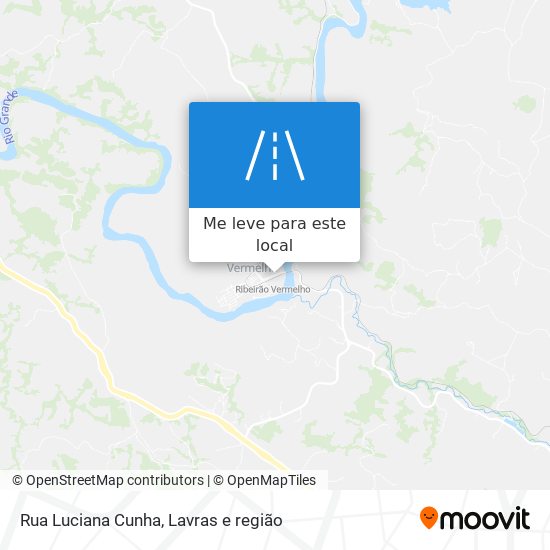 Rua Luciana Cunha mapa