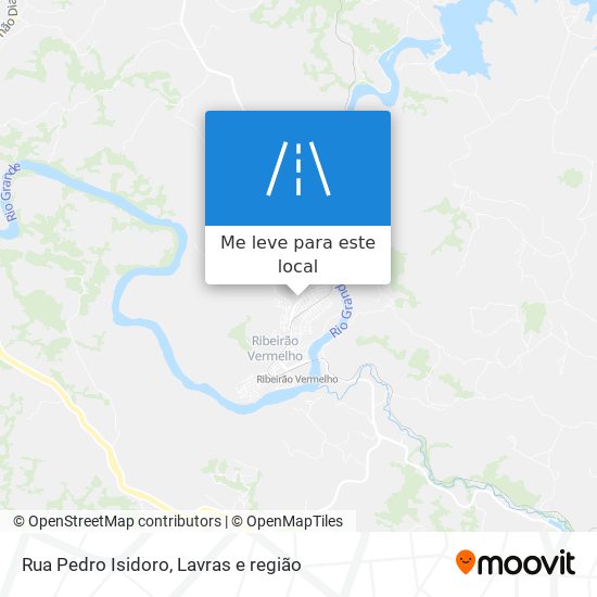 Rua Pedro Isidoro mapa