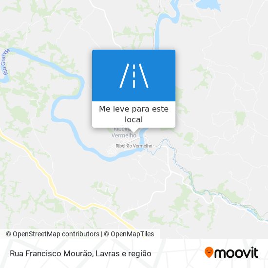 Rua Francisco Mourão mapa