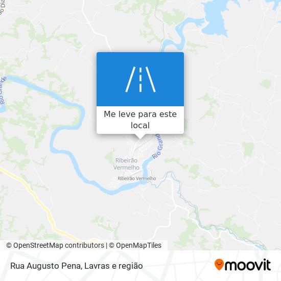 Rua Augusto Pena mapa
