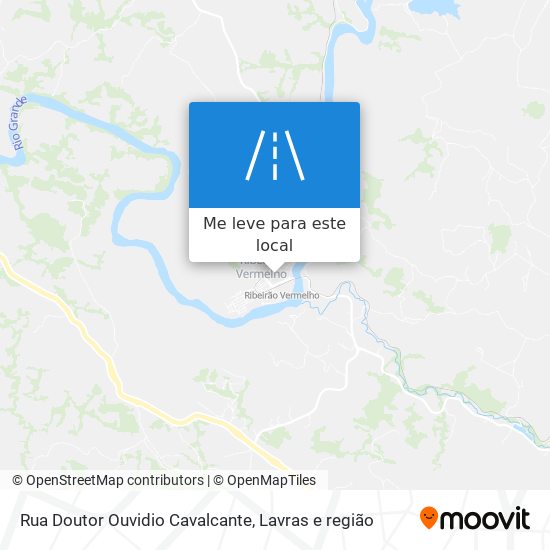 Rua Doutor Ouvidio Cavalcante mapa