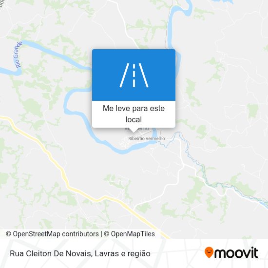 Rua Cleiton De Novais mapa