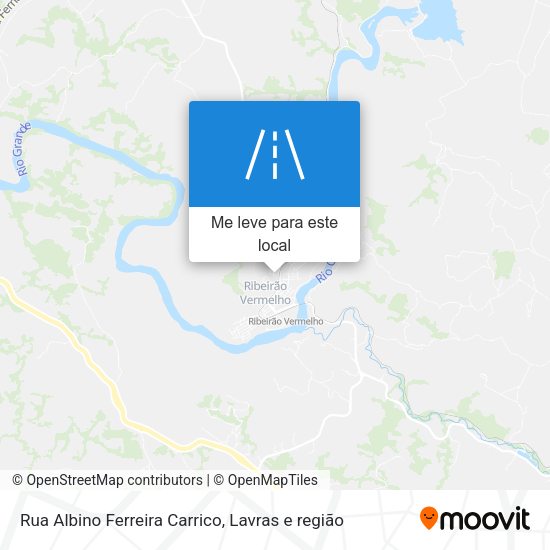 Rua Albino Ferreira Carrico mapa