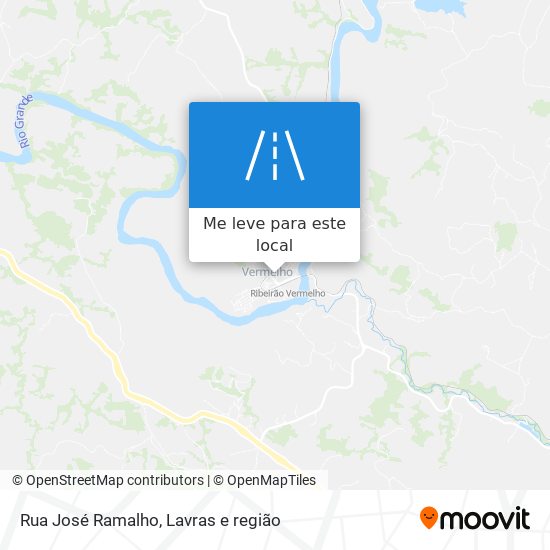 Rua José Ramalho mapa