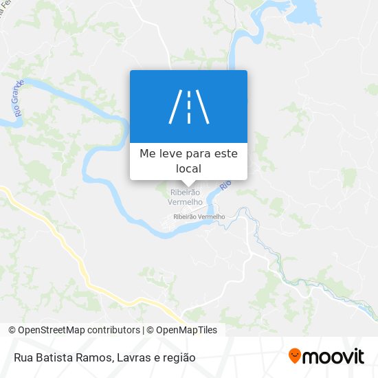 Rua Batista Ramos mapa