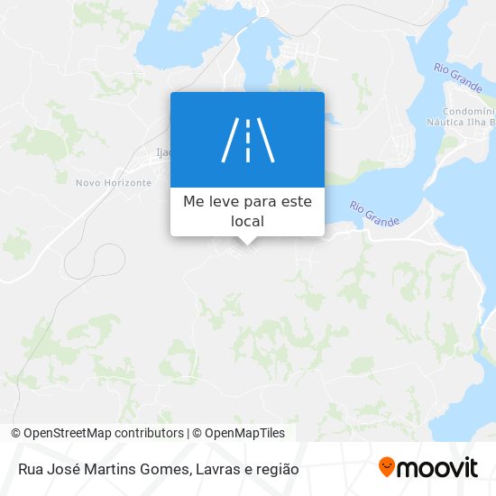 Rua José Martins Gomes mapa