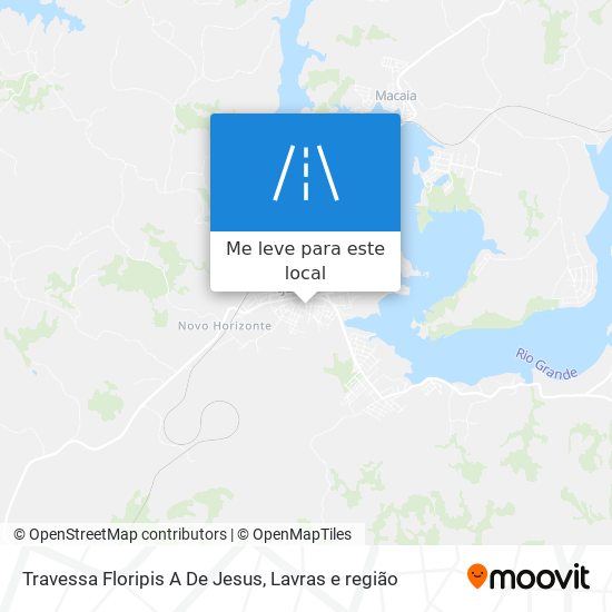 Travessa Floripis A De Jesus mapa