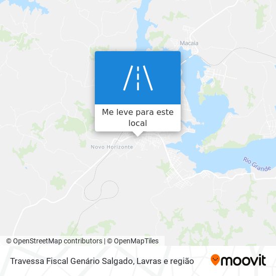 Travessa Fiscal Genário Salgado mapa