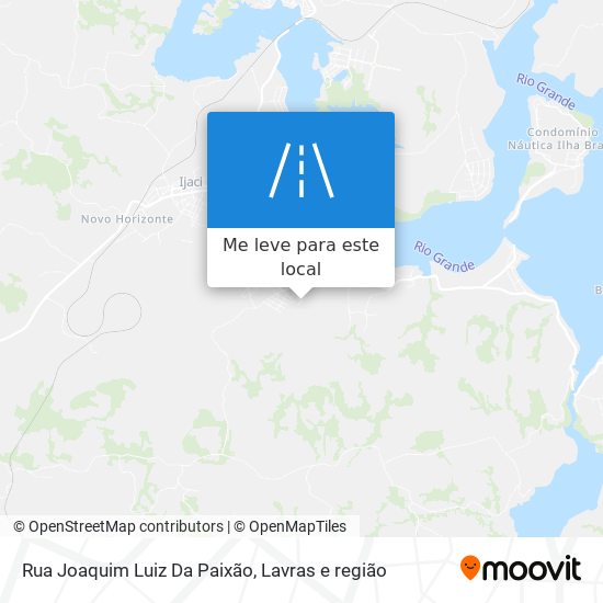 Rua Joaquim Luiz Da Paixão mapa