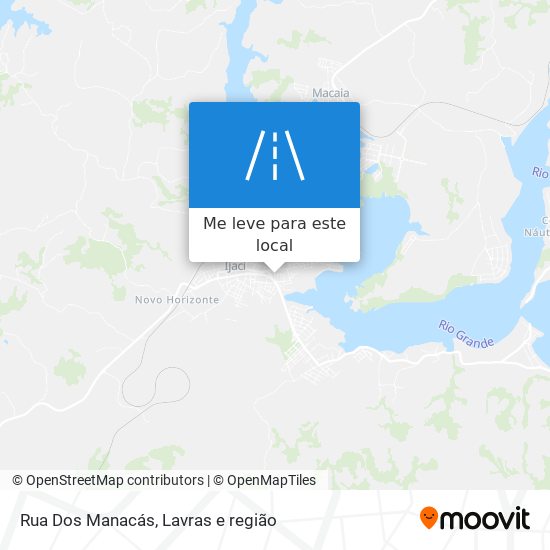 Rua Dos Manacás mapa