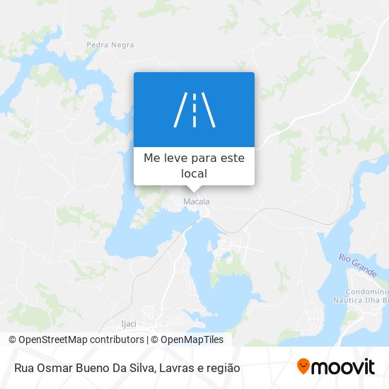 Rua Osmar Bueno Da Silva mapa