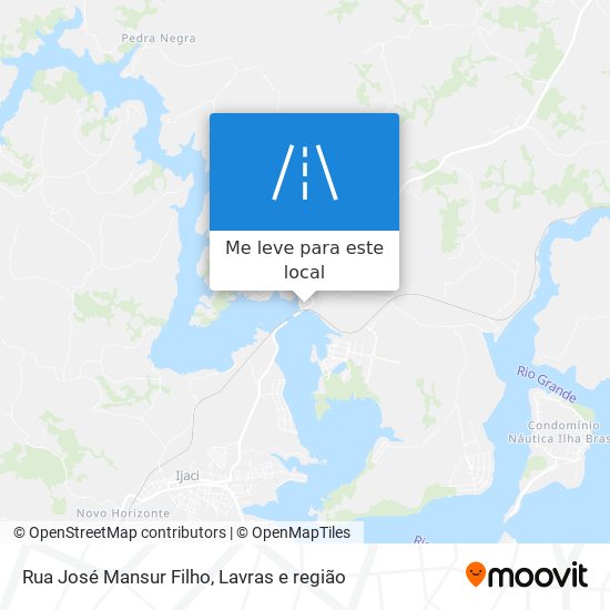 Rua José Mansur Filho mapa