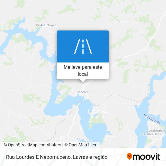 Rua Lourdes E Nepomuceno mapa