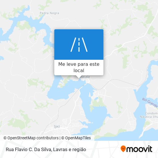 Rua Flavio C. Da Silva mapa