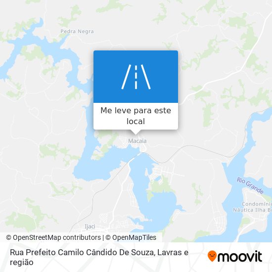 Rua Prefeito Camilo Cândido De Souza mapa