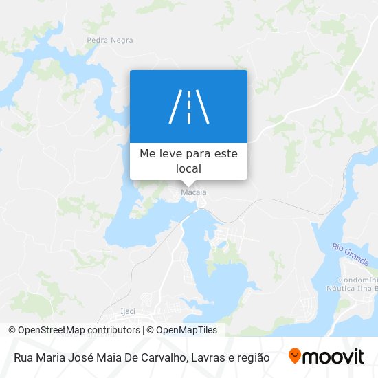 Rua Maria José Maia De Carvalho mapa