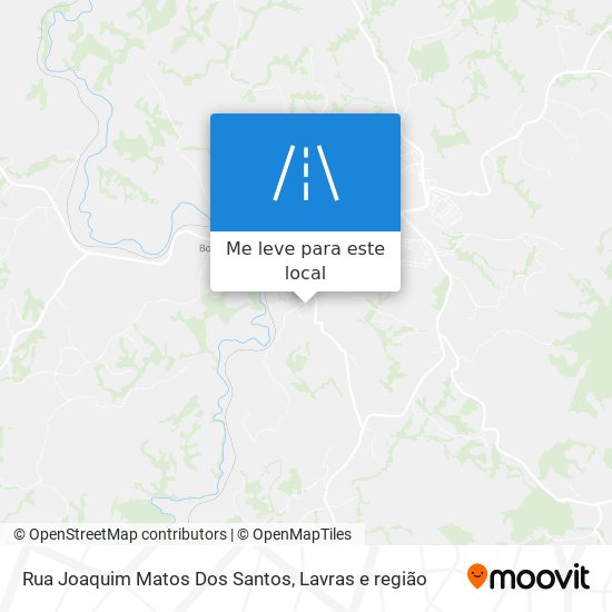 Rua Joaquim Matos Dos Santos mapa