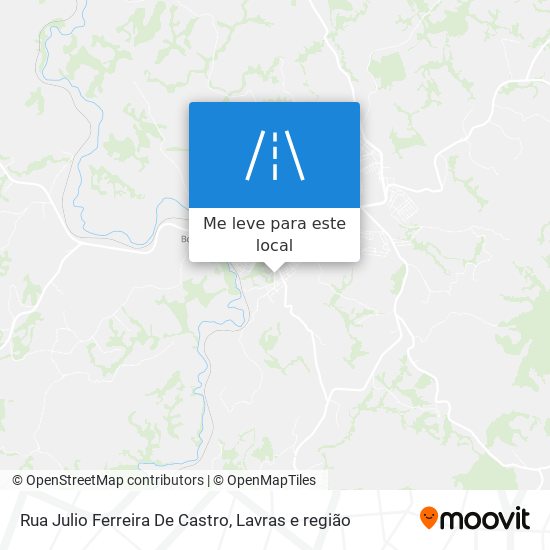 Rua Julio Ferreira De Castro mapa