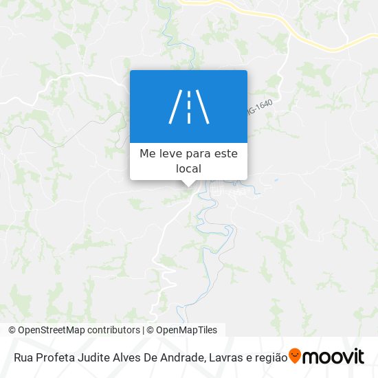 Rua Profeta Judite Alves De Andrade mapa