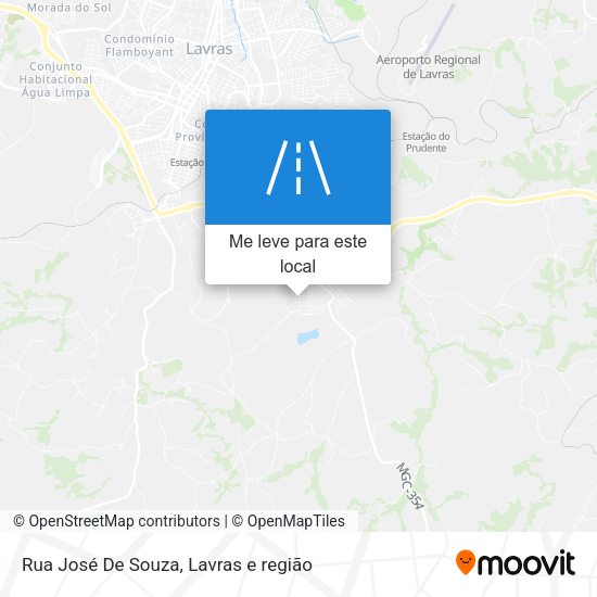 Rua José De Souza mapa