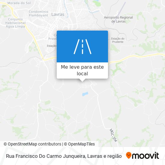 Rua Francisco Do Carmo Junqueira mapa