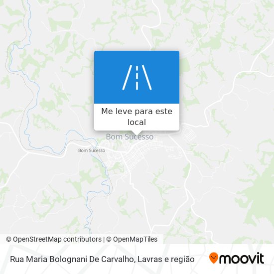 Rua Maria Bolognani De Carvalho mapa