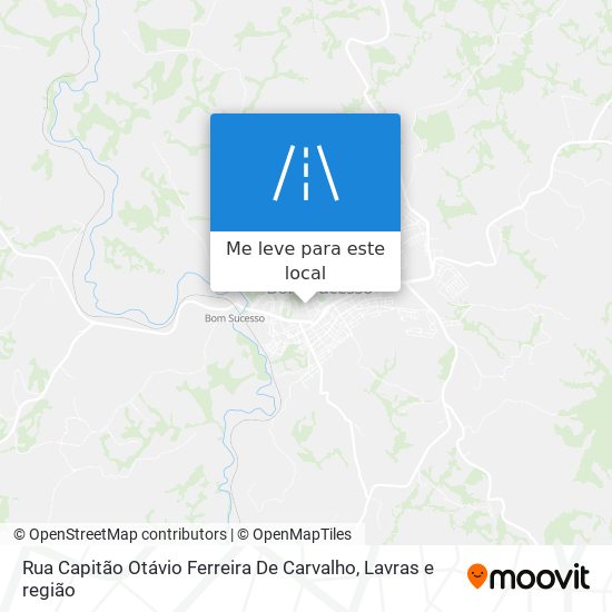Rua Capitão Otávio Ferreira De Carvalho mapa