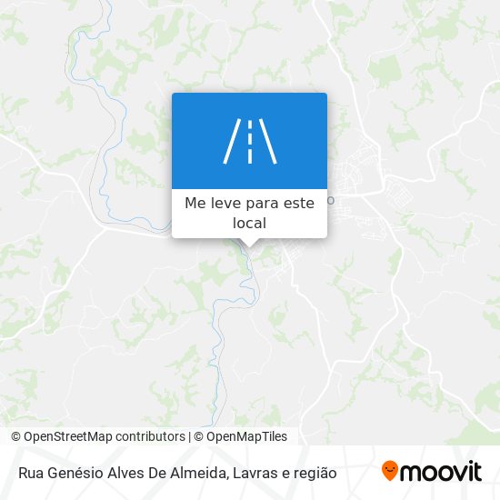 Rua Genésio Alves De Almeida mapa