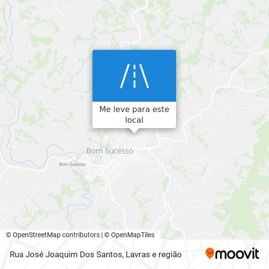 Rua José Joaquim Dos Santos mapa