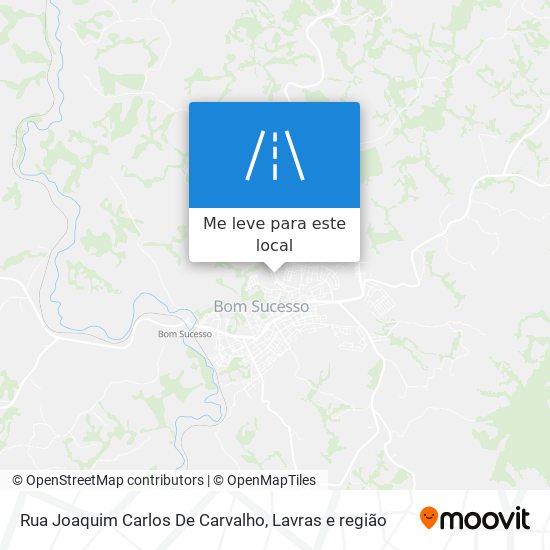 Rua Joaquim Carlos De Carvalho mapa