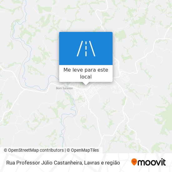 Rua Professor Júlio Castanheira mapa