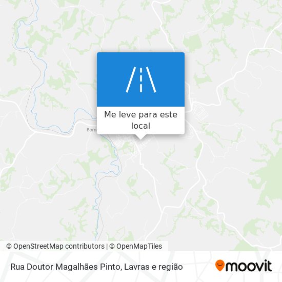 Rua Doutor Magalhães Pinto mapa