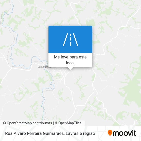 Rua Alvaro Ferreira Guimarães mapa