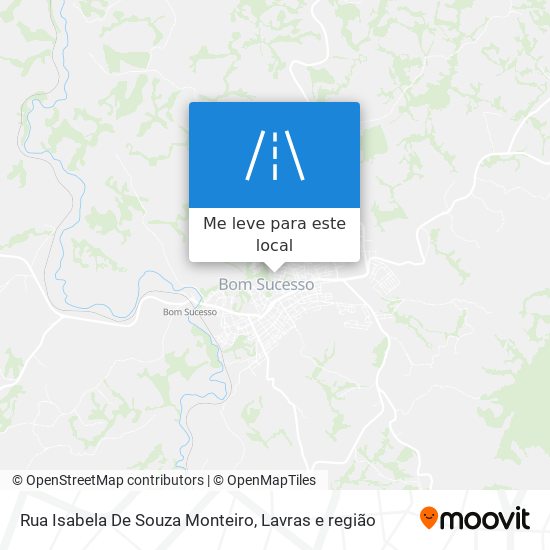 Rua Isabela De Souza Monteiro mapa