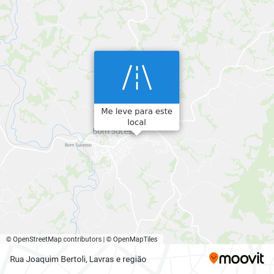 Rua Joaquim Bertoli mapa