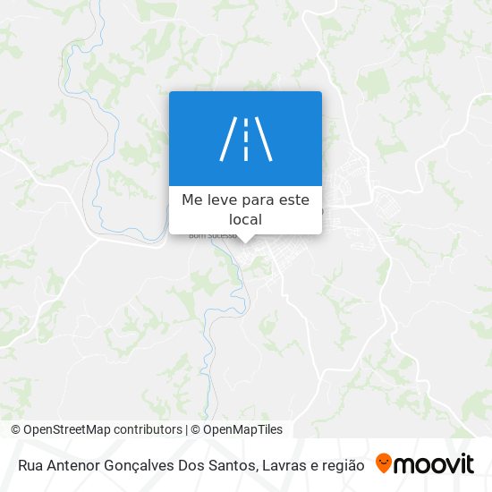 Rua Antenor Gonçalves Dos Santos mapa