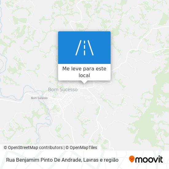 Rua Benjamim Pinto De Andrade mapa