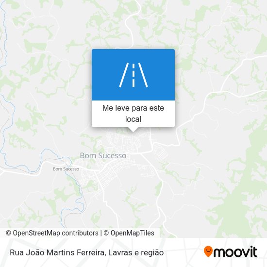 Rua João Martins Ferreira mapa