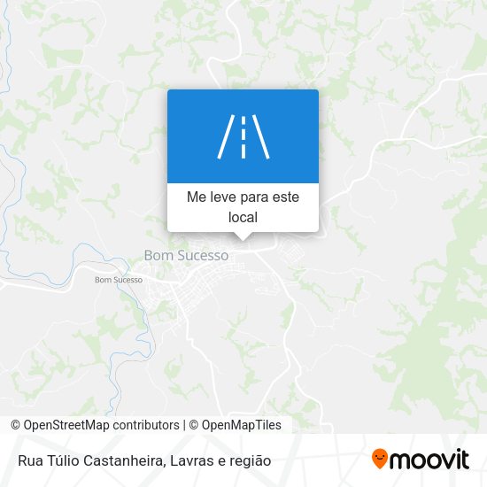 Rua Túlio Castanheira mapa