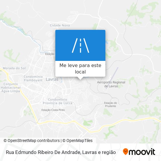 Rua Edmundo Ribeiro De Andrade mapa