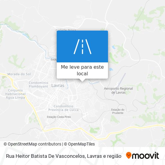 Rua Heitor Batista De Vasconcelos mapa