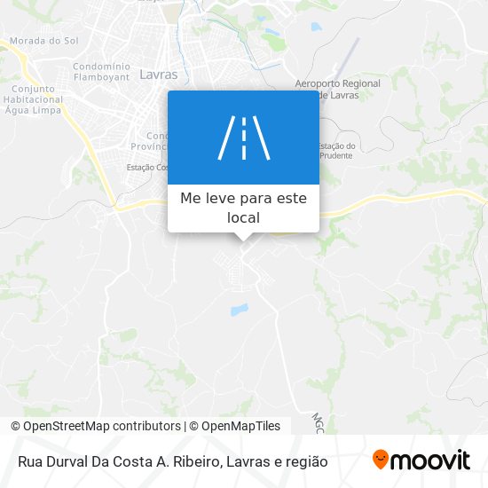 Rua Durval Da Costa A. Ribeiro mapa