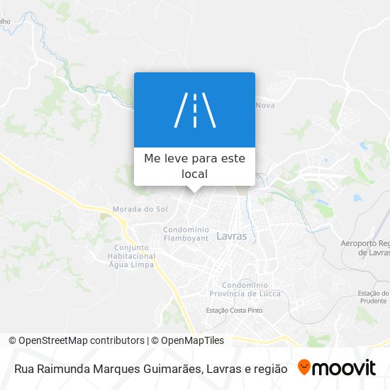 Rua Raimunda Marques Guimarães mapa